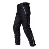 Pantalon Moto Cordura Hombre Ls2 Chart Negro Protecciones