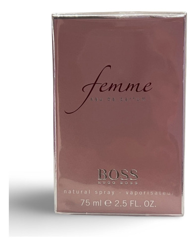 Perfume Hugo Boss Femme Eau De Parfum 75ml Original Lacrado