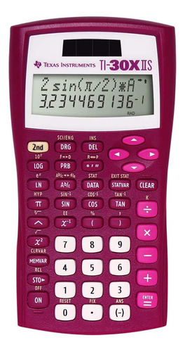 Calculadora Científica Ti-30xiis De Texas Instruments, Color