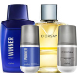 Dorsay + Winner Sport + 2 Desodorantes - mL a $561