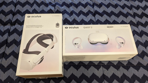 Oculus Quest 2  256 Gb + Elite Strap Con Batería 