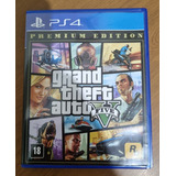 Grand Theft Auto V Premium Edition - Gta 5 Ps4 Mídia Física