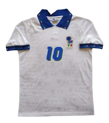 Camiseta Retro Italia 1994 Suplente 10 Baggio