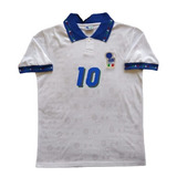 Camiseta Retro Italia 1994 Suplente 10 Baggio