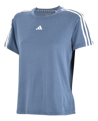 Remera adidas Aeroready Essentials 3 Tiras Mujer En Azul | D