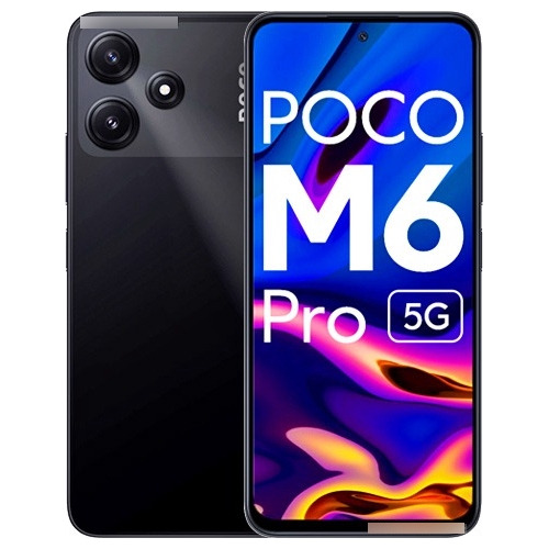 Smartphone Poco M6 Pro 5g 6gb Power Black 128gb - Com Nf