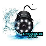 Camara De Reversa Universal Hd Agua Vision Nocturna 8 Led
