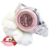 Reloj Dama G-force Lady Love Dual Acero Original Garantía 