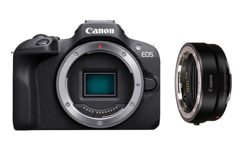 Canon Eos R100 - Corpo + Adaptador Canon Ef-eos R + Nf-e *