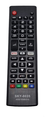 Controle Remoto Para Tv LG Smart 50 Polegadas