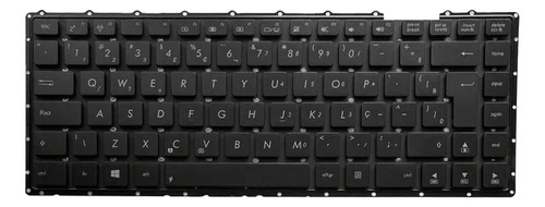 Teclado Para Notebook Asus Z450l Z450la Z450la-wx002t Com Ç