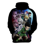 Blusa Moletom Frio Hunter × Hunter Killua Art Envio Hoje 22