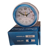 Reloj Despertador Alarma Analogico Daction D102 Gtia Newmar