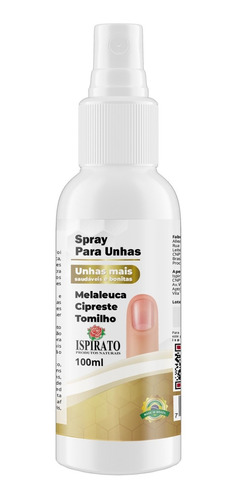 Spray Unhas Combate Micose Fungos E Frieiras Ispirato 100ml