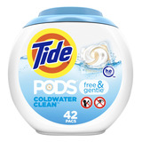 Tide Capsulas De Detergente Liquido Sin Capsulas Y Suaves, 4