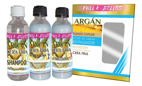 Argan Cera Fria Kit 60ml - mL a $167