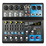 Ayslo Mg08xu Mezclador Profesional Bluetooth 99dsp Dj Mixer