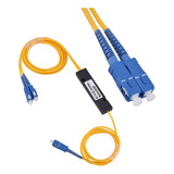 Cable Divisor De Fibra Óptica Sc Monomodo 1 A 2 Con Sc