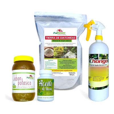 Insecticida, Plaguicida, Fungicida, Orgánicos Kit 3 En 1 | Envío gratis