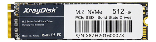 Unidade De Estado Sólido Nvme De 512 Gb/interface M2 Pcie2280