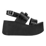 Sandalia Mujer Plataforma Gondola Fajas Liviano 705 Zapato P