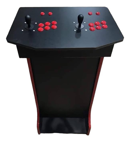 Mueble Pedestal 2 Jugadores Arcade  Ploteo A Elecion