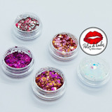 Sombras Glitter Sombras Hojuelas Polvos De Hadas Chunky