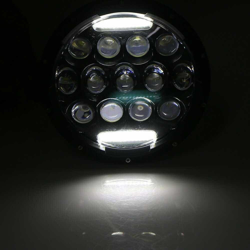 Juego Opticas Faro Led Jeep Wrangler Ika F100 Chevy 7 PuLG. Foto 8