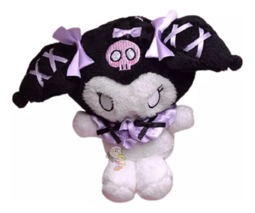 Llavero De Peluche Kuromi Original Coleccion Kawaii