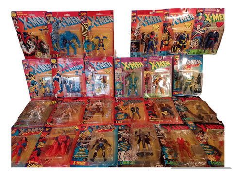 Lote De 24 Figuras De Acción X-men Nuevos En Blister!