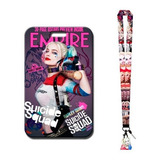 Porta Carnet Y Lanyard Suicide Squad Harley Quinn Gafete