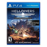 Helldivers Juego Físico Playstation 4 Ps4 Sellado!!!