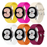 6 Correas Para Samsung Galaxy Watch 5 4 6 Classic Pro 20mm