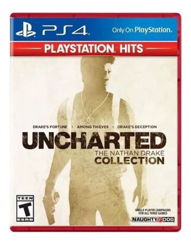 Jogo Ps4 Uncharted The Nathan Drake Collection