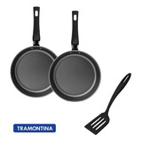 Omeleteira Tramontina Antiaderente 20cm Starflont1 E Espatul