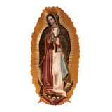 Vinilo Decorativo Religion Virgen De Guadalupe Sticker Color Multicolor