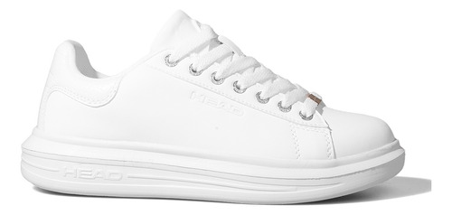 Zapatillas Head Plataforma Paris Blanco Mujer