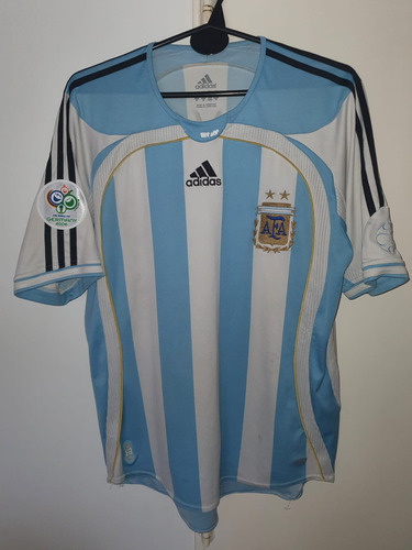 Camiseta Seleccion Argentina Wc2006 adidas Titular #11 Tevez