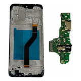 Frontal Tela Display C/aro A20s A207 Premium + Conector M12