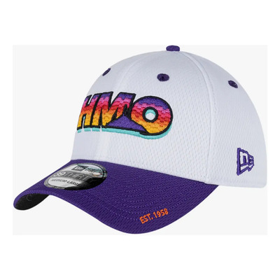 New Era Gorra 39thirty 2 Tone Naranjeros De Hermosillo Color Blanco Diseño De La Tela Liso Talla M-l