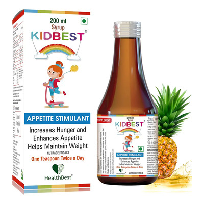 Kidbest Estimulante Apetito Infantil Jarabe Sabor Piña con Vitaminas B | MercadoLibre