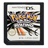 Cartucho Pokémon Platino Nintendo Ds En Español Repro