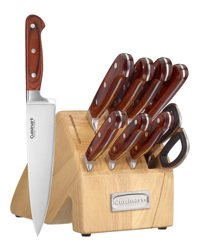 Set Bloque De Cuchillo Cuisinart De 10 Piezas Profesional