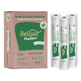 10 Rolos Lençol Papel Descartável Hospitalar 70x50 100% Cel Belipel Premium