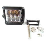 1 Exploradora 12 Led 12v 12w Blanco Federal Fijo Flasher