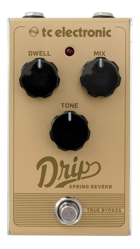 Tc Electronic Drip Spring Reverb Pedal Para Guitarra