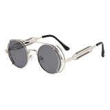 Gafas Lentes De Sol Redondas De Metal Retro Steampunk Quito