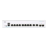 Switch Cisco Cbs350-8fp-e Adm 8 Puertos Poe Giga + 2 Sfp