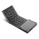 Mini Teclado Plegable Inalámbrico  Bluetooth Y Panel Táctil