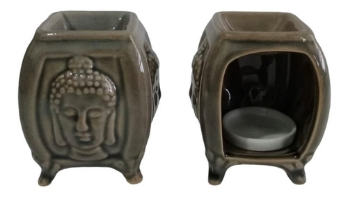 Aromatizador Rechô Porcelana Buda - Prosperidade E Sabedoria